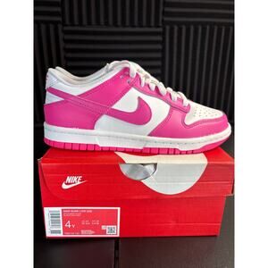Nike Dunk Low Pink Laser Fuchsia Size 4Y